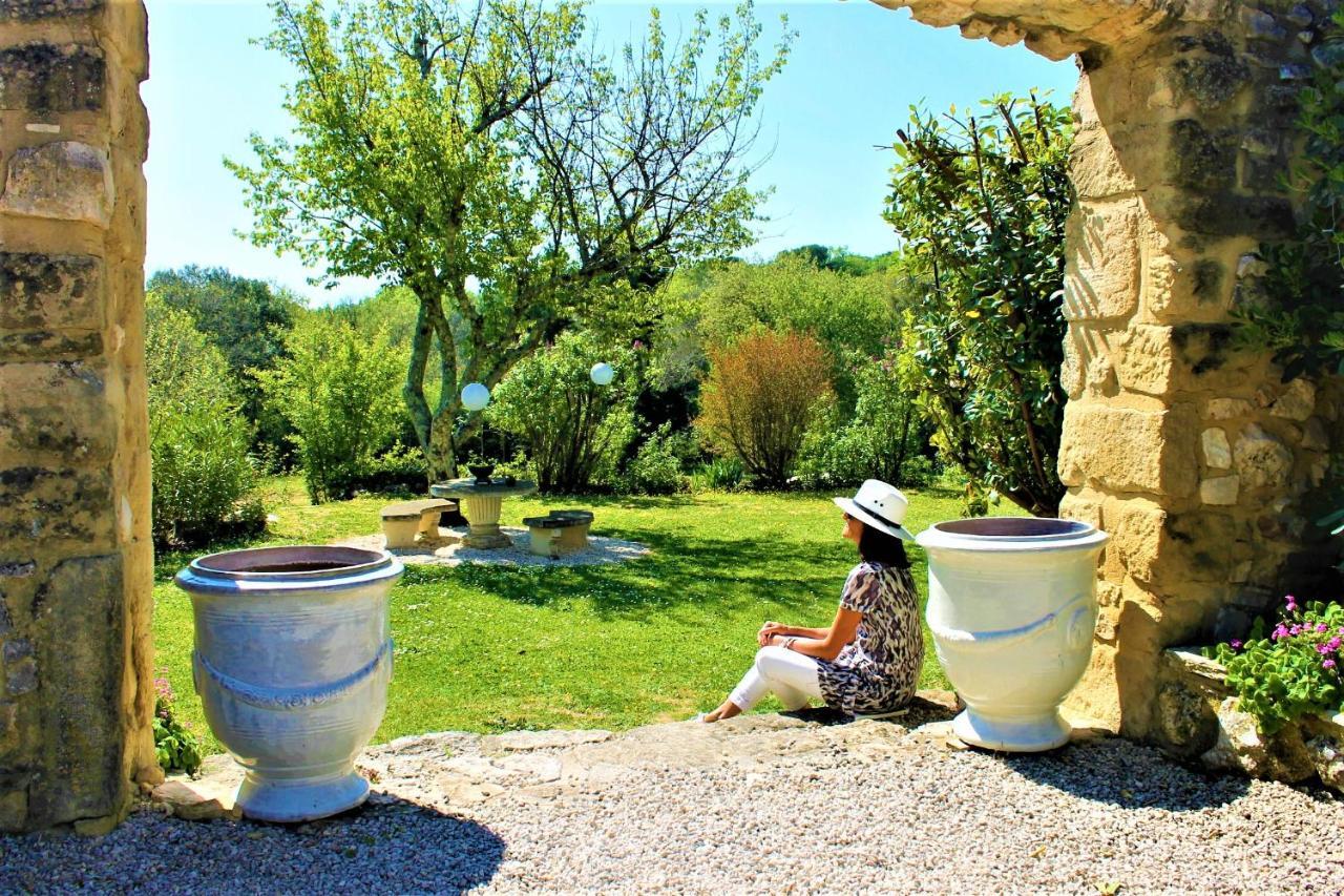 Mas De Rey Uzes Villa Arpaillargues-et-Aureillac Bagian luar foto